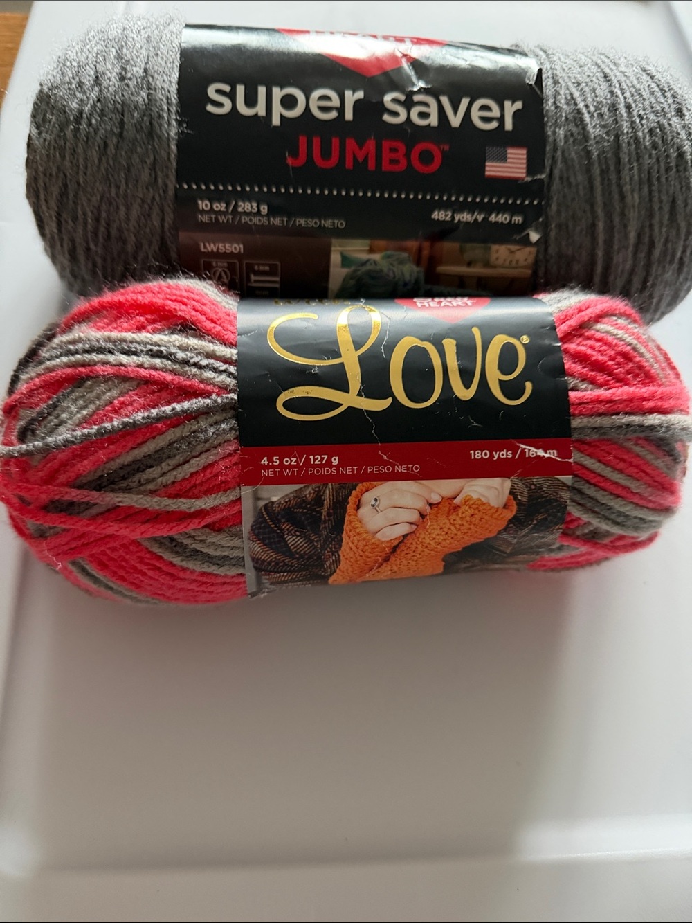 Red heart yarn